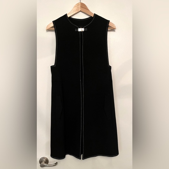 Long Black Vest - Picture 6 of 9